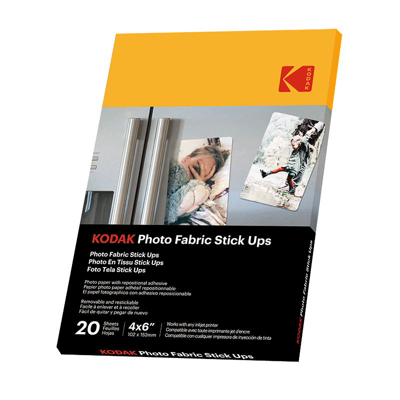 Adesivi fotografici riposizionabili Kodak Stick Ups 10x15cm - x20 fogli