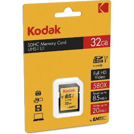 Tarjeta de Memoria SD KODAK 32GB - CLASS 10