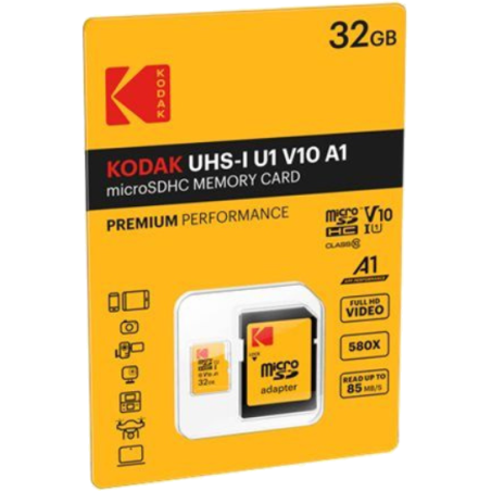 Karta pamięci KODAK Micro SDHC 32 GB Premium - KLASA 10