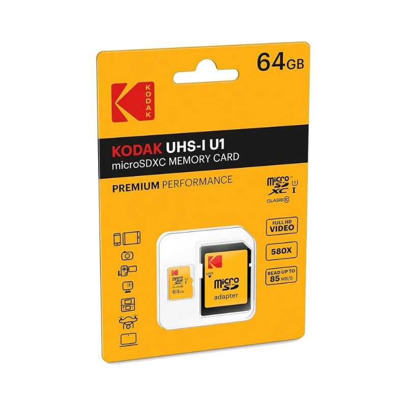 Karta pamięci KODAK Micro SDXC 64 GB - KLASA 10