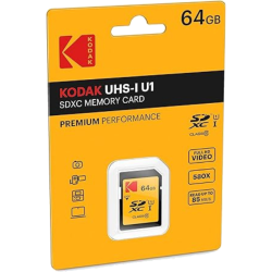 Tarjeta de Memoria SD KODAK 64GB - CLASS 10