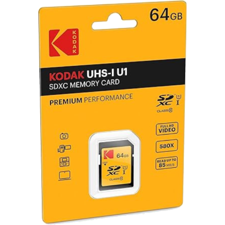 Karta pamięci SD KODAK 64 GB - KLASA 10