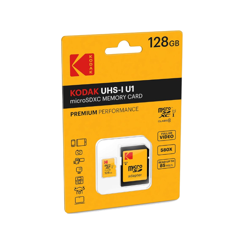 Karta pamięci KODAK Micro SDXC 128 GB - KLASA 10