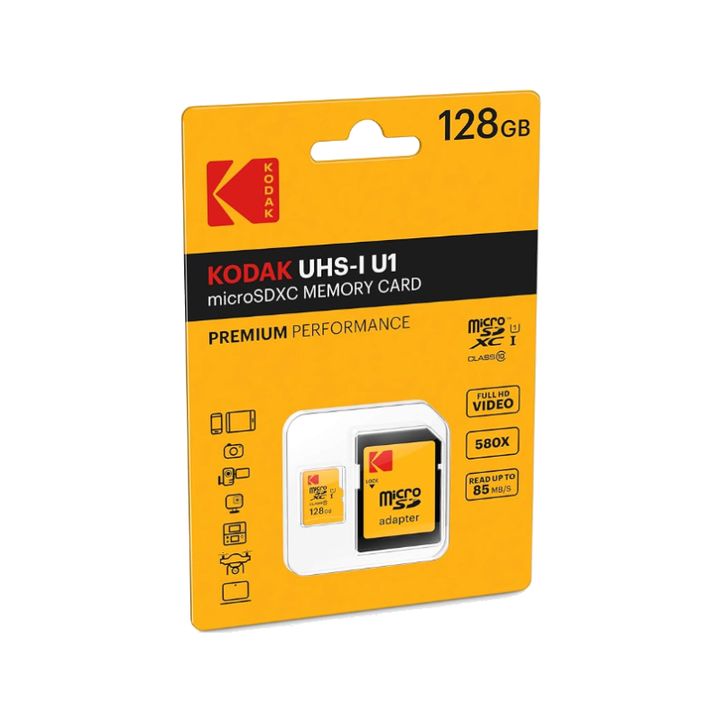 Tarjeta de Memoria KODAK Micro SDXC 128GB - CLASS 10