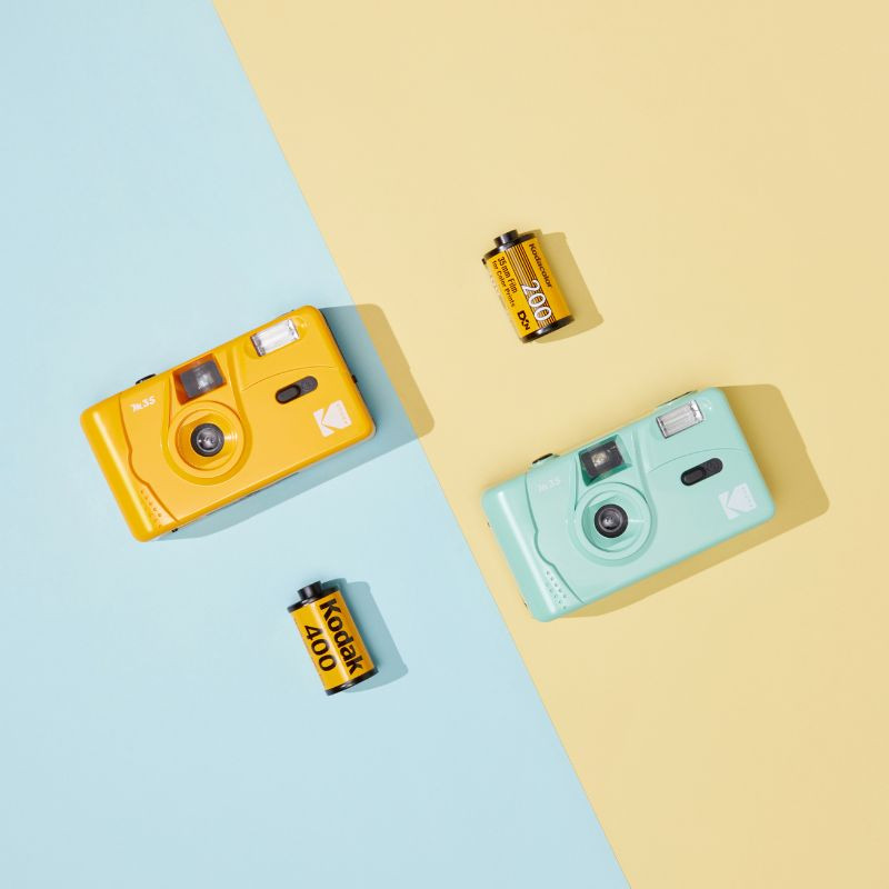 Kodak M35 - Appareil photo à pellicule - réutilisable - objectif : 31 mm -  jaune - appareil photo instantanée - Photo Instantanée - Matériel  Informatique High Tech