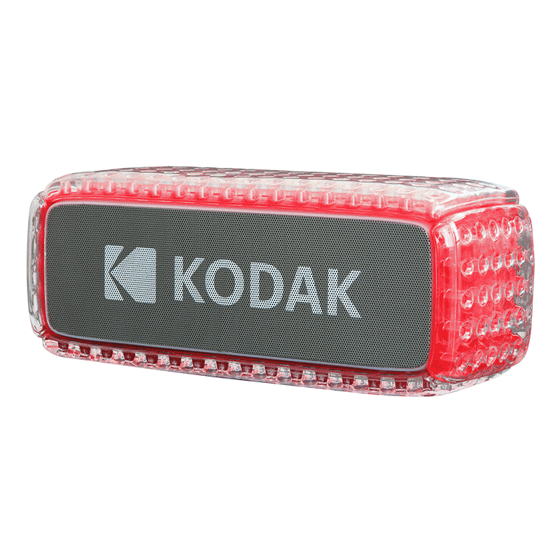 Przenośny głośnik Bluetooth Kodak PWS-2237 - Wodoodporność i Efekty LED