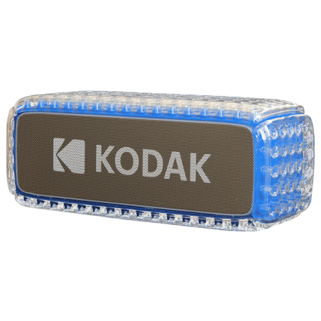 Przenośny głośnik Bluetooth Kodak PWS-2237 - Wodoodporność i Efekty LED