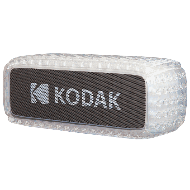 Przenośny głośnik Bluetooth Kodak PWS-2237 - Wodoodporność i Efekty LED