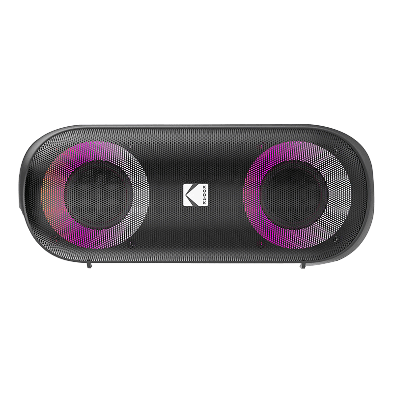Cassa Bluetooth portatile illuminata con luci LED Kodak PWS-2233