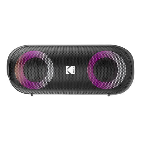 Cassa Bluetooth portatile illuminata con luci LED Kodak PWS-2233
