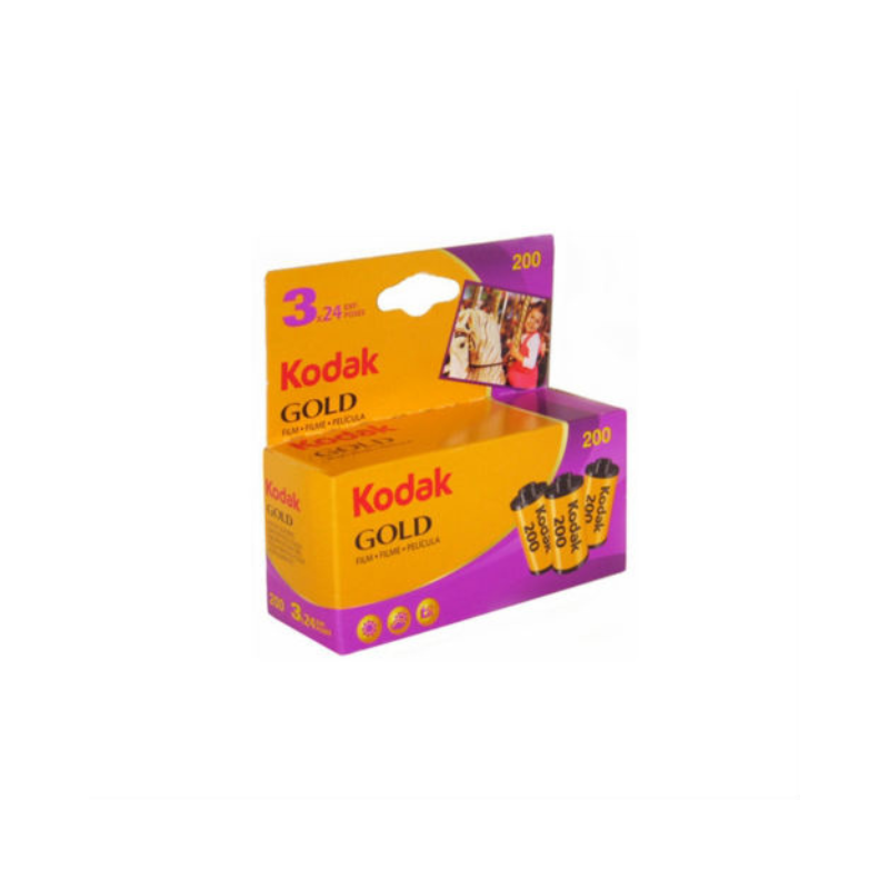 Kodak Gold GB Film 200 135mm Farbfilm 3er-Pack - 24 Posen