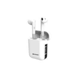 Auriculares inalámbricos Bluetooth blancos Kodak 610S+ - Auriculares intrauditivos