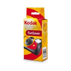 Appareil Photo Jetable Kodak FunSaver avec Flash intégré – 27 Photos Couleurs