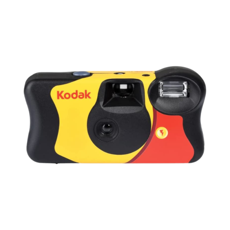 Appareil Photo Jetable Kodak FunSaver avec Flash intégré – 27 Photos Couleurs