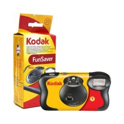 Einwegkamera mit integriertem Blitz Kodak FunSaver - 27 Farbfotos.