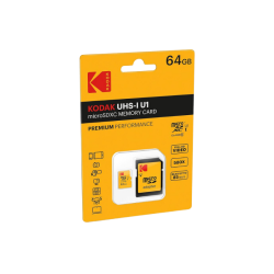 Carte micro SDXC 64Go Kodak...