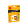 Carte micro SD 64 Go Kodak UHS-I U3 V30 A1 Extra Performance