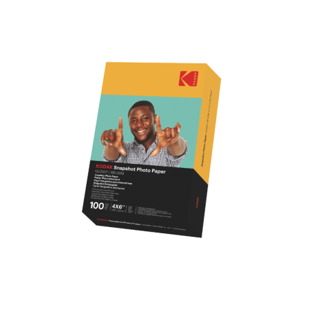 Kodak Instant Photo Paper – pack of 100 sheets – 10.2 x 15.2 cm format – glossy finish