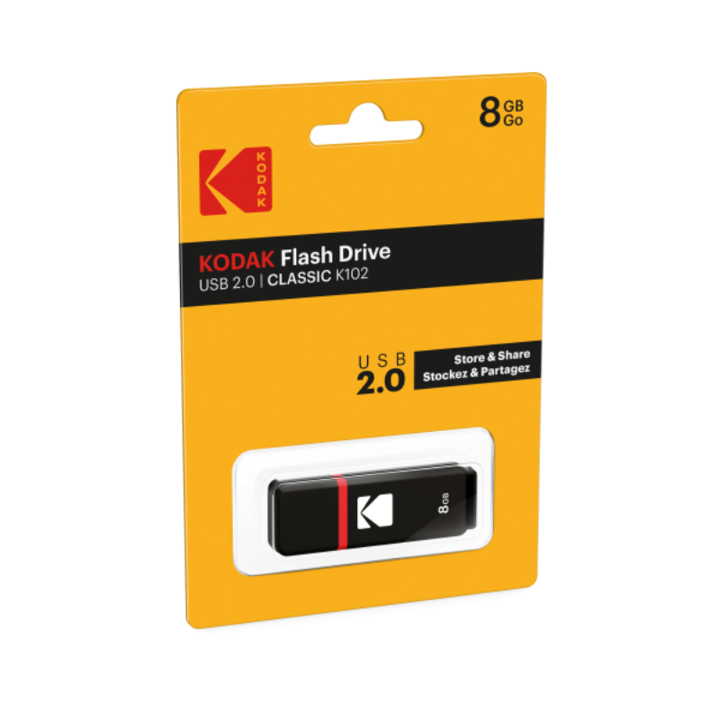 USB-Flash-Laufwerk mit 8 GB Kodak CLASSIC K102 SERIES