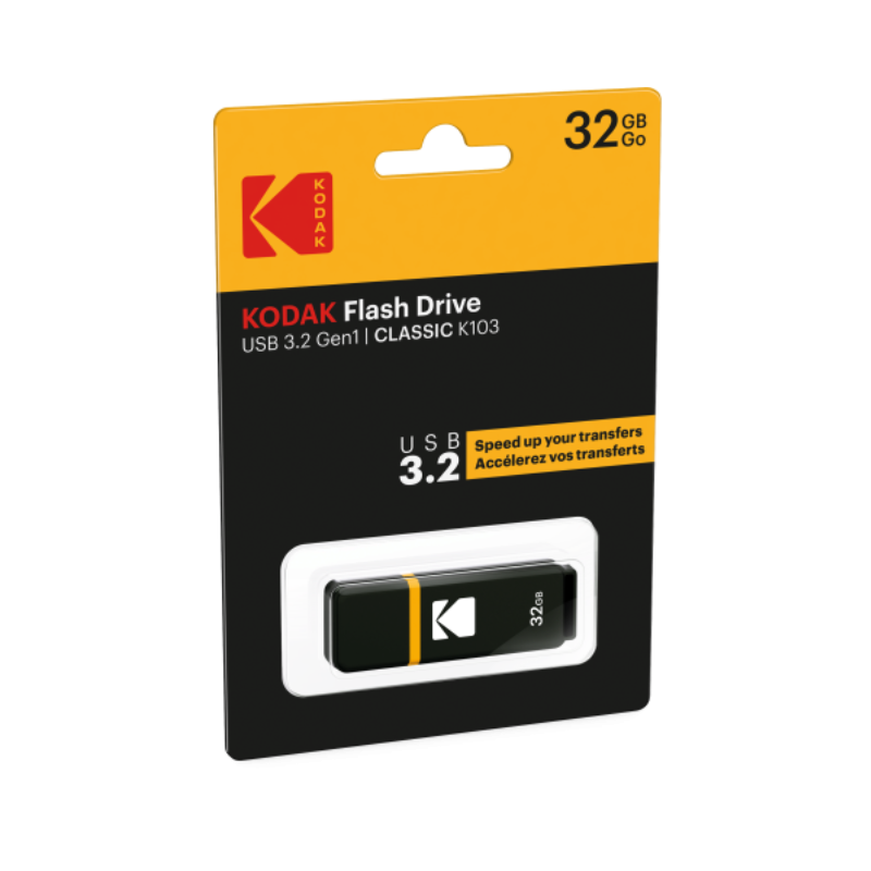 USB 3.2-Laufwerk mit 32 GB Kodak CLASSIC K103 - Gen1