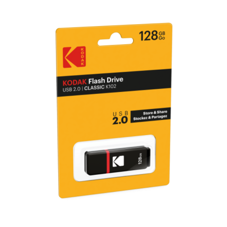 Clé USB 128Go Kodak K102 SERIES - Compatibilité Universelle