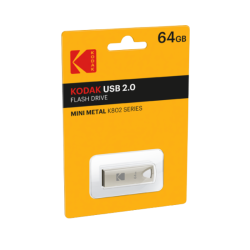 USB Flash Drive 64GB Kodak K802 SERIES - Metal Finish