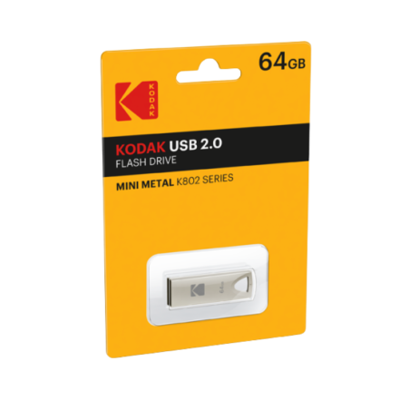 Unidad flash USB de 64 GB Kodak K802 SERIES - Acabado metálico