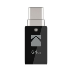 Clé USB 3.0 64Go Pivotante Kodak DUAL K233C SERIES - Port USB & Type C