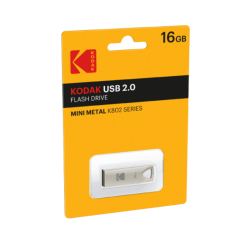 USB-Laufwerk mit 16 GB Kodak K802 SERIES - Metallic-Finish